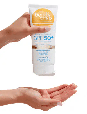 Bondi Sands Everyday Lotion SPF50+ Fragrance Free 150 ml sfeer