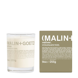 Malin+Goetz Vetiver geurkaars met doosje