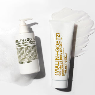 Malin+Goetz Vitamin b5 body moisturizer en bergamot hand+body wash