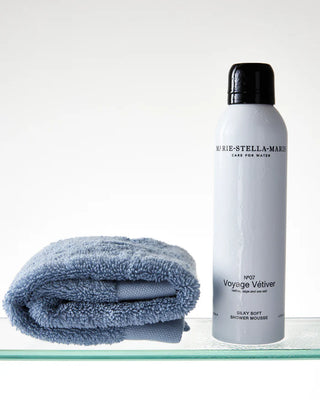 Marie Stella Maris Silky Soft Shower Mousse - Voyage Vetiver 200ml sfeer