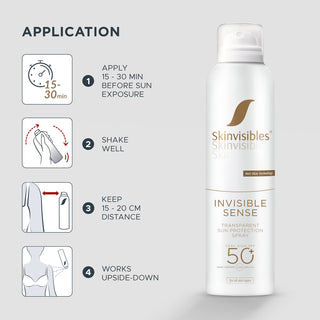 Invisible Sense SPF50 200ml | Skinvisibles
