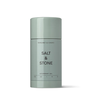 Natural Deodorant Gel - Bergamot & Hinoki Sensitive 75gr | Salt & Stone