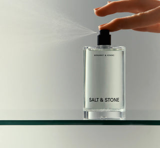 Salt & Stone Body Mist Bergamot & Hinoki 100ml sfeer