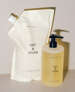 Salt & Stone Body Wash - Bergamot & Hinoki sfeer 1