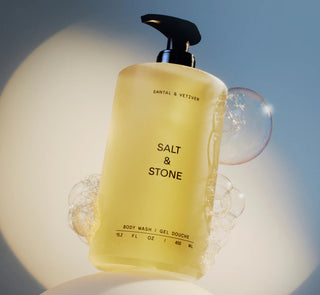Salt & Stone Body Wash - Santal & Vetiver sfeer 1