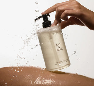 Salt & Stone Body Wash Neroli & Basil sfeer 1