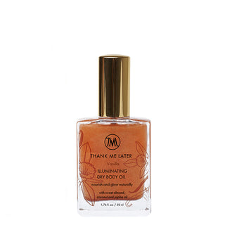 Thank Me Later Illuminating Dry Body Oil - Vanilla