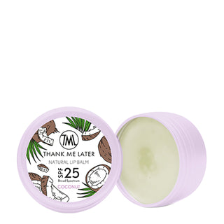 Thank Me Later Lipbalm SPF 25 - Coconut