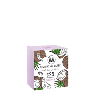 Thank Me Later Lipbalm SPF 25 - Coconut doosje
