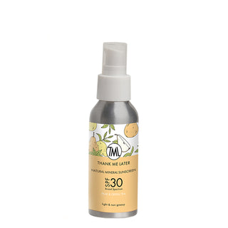 Thank Me Later Natural Mineral Sunscreen SPF30 - Pear & Green Tea