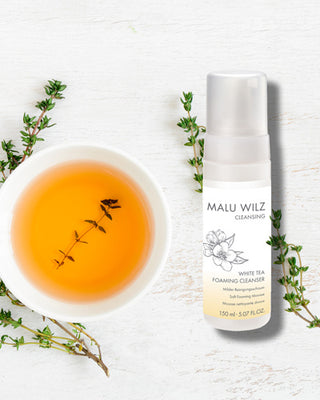 Malu Wilz White Tea Foaming Cleanser 150ml sfeer