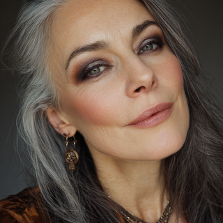 Smokey eyes oudere vrouw!