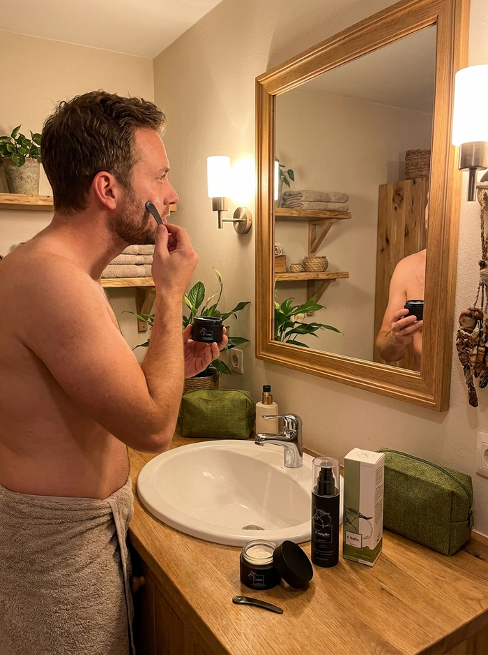 Smeert jouw man ook altijd jouw creme´s?