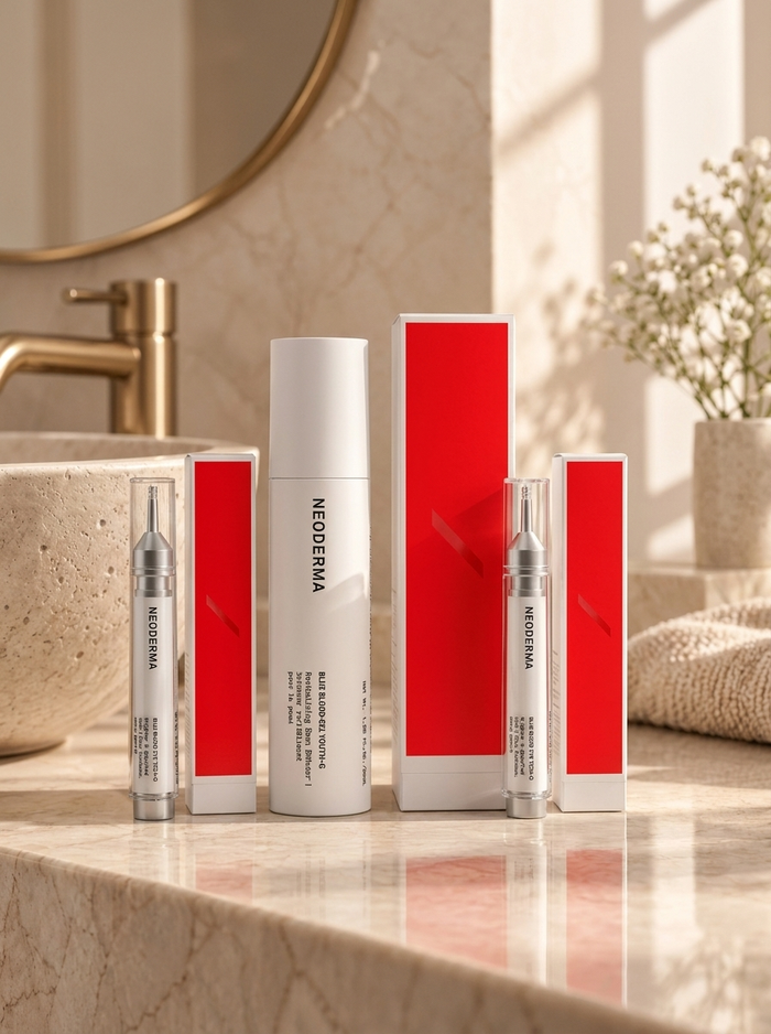 Neoderma Blue Blood: de nieuwe G-lijn voor je gezicht en ogen!