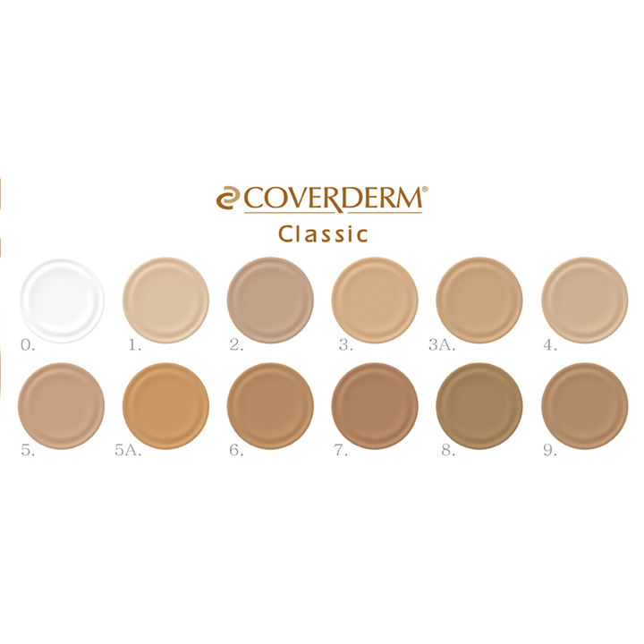 Coverderm Classic Foundation kleur