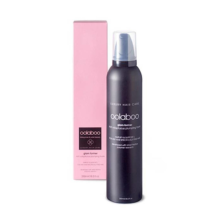 Oolaboo Glam Former Plumping Foam 250ml spuitbus met doosje