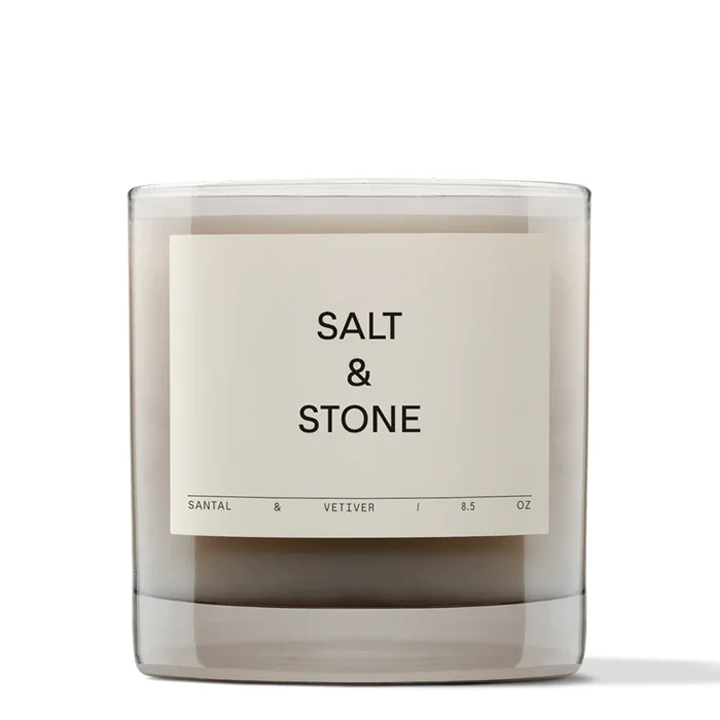Salt & Stone Geurkaars - Santal & Vetiver 240 gr