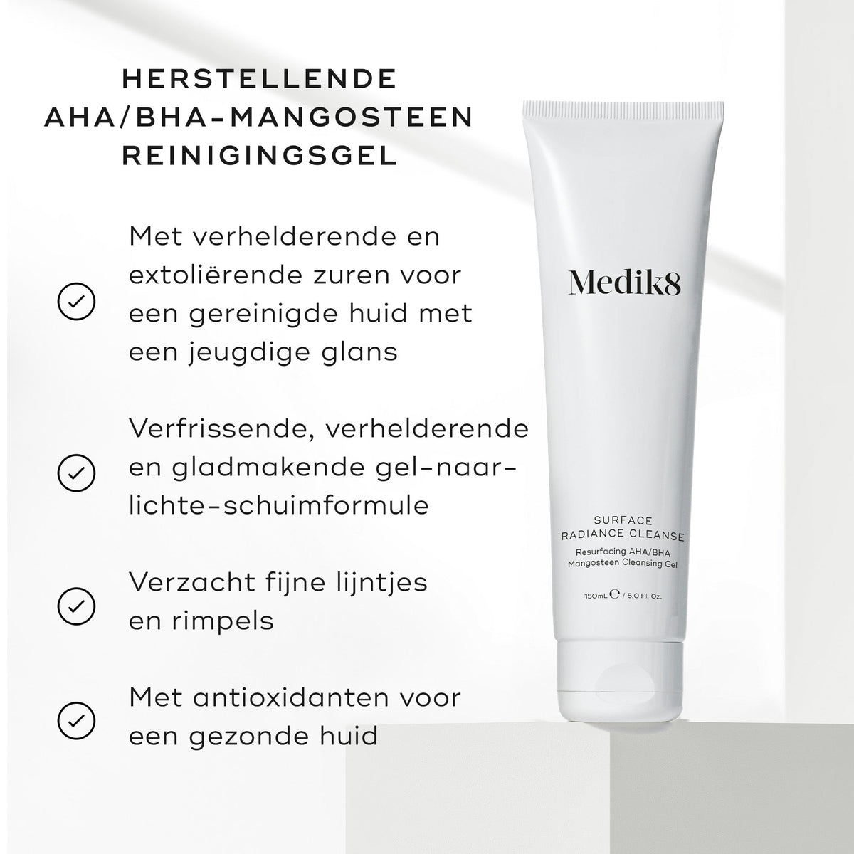 Medik8 Surface Radiance Cleanse voordelen