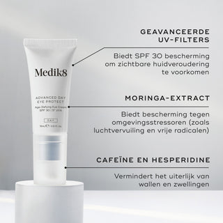 Medik8 Advanced Day Eye Protect 15ml belangrijkste ingrediënten