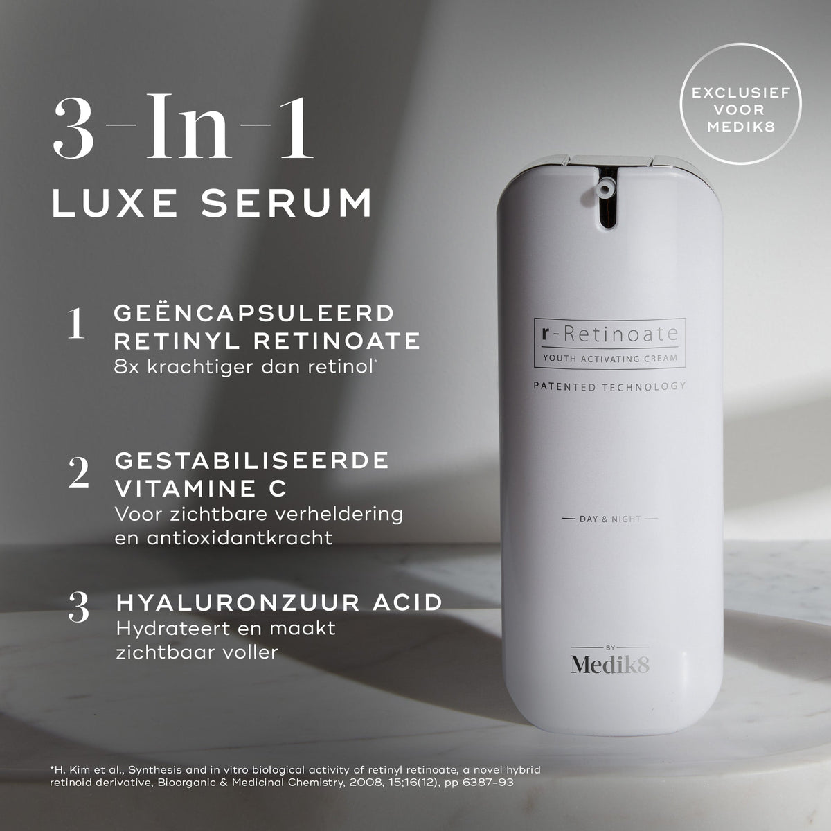 Medik8 r-Retinoate - Day & Night 50ml belangrijkste ingrediënten