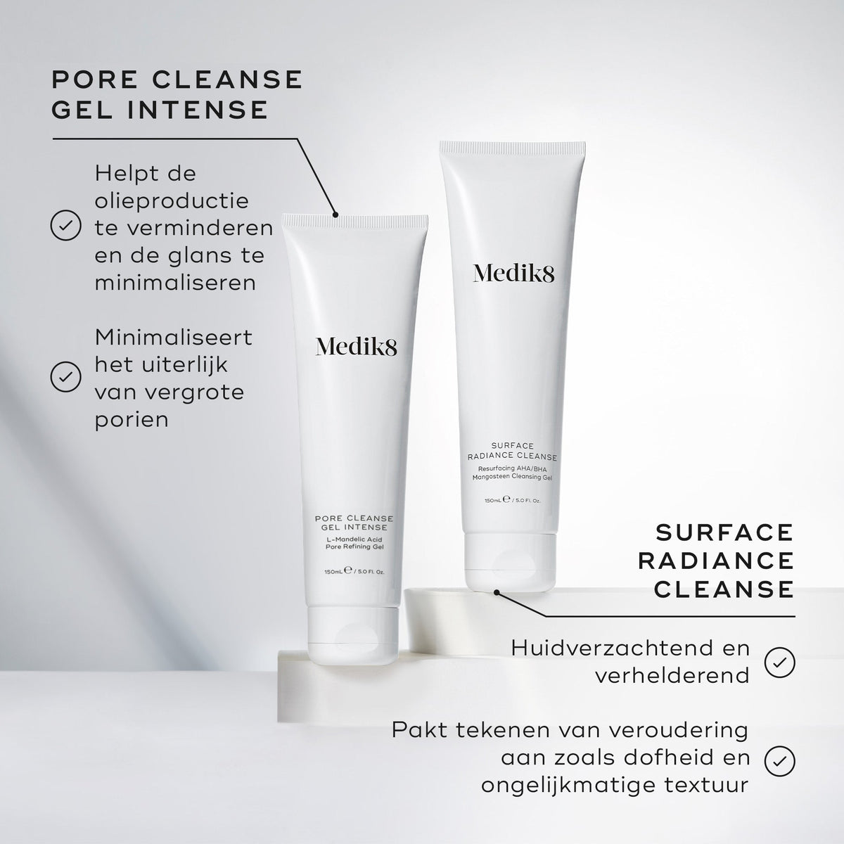 Medik8 Surface Radiance Cleanse combineren met