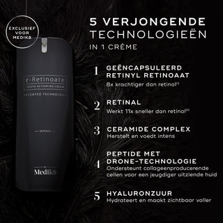 Medik8 r-Retinoate Intense - Night cream 50ml belangrijkste ingrediënten