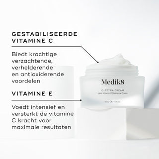 Medik8 C-Tetra Cream 50ml belangrijkste ingrediënten