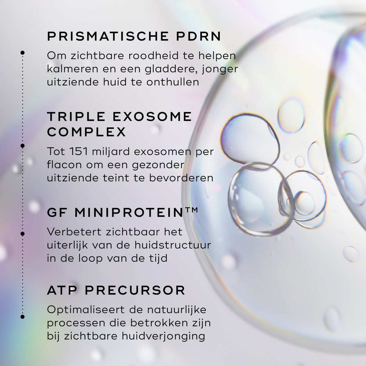Medik8 Exo-PDRN Prismatic+ 30ml belangrijkste ingrediënten