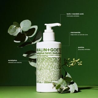 Eucalyptus Hand+Body Scrub 250ml | Malin+Goetz