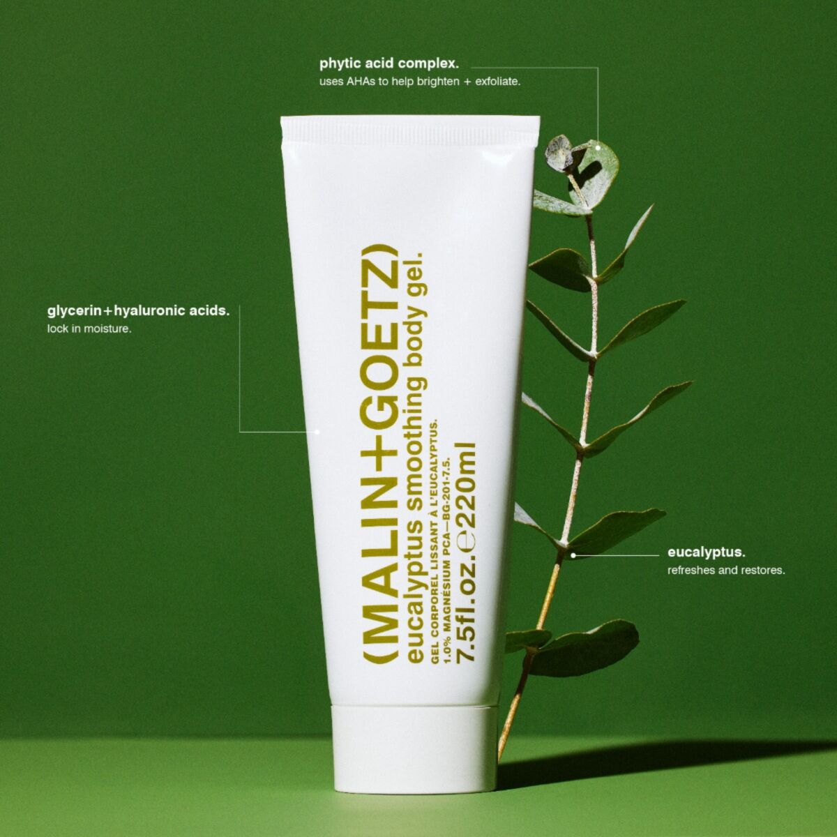 Eucalyptus Smoothing Body Gel 220ml | Malin+Goetz