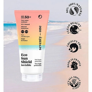 SeventyOne Percent Eco Sun Shield - Invisible SPF50+ sfeer