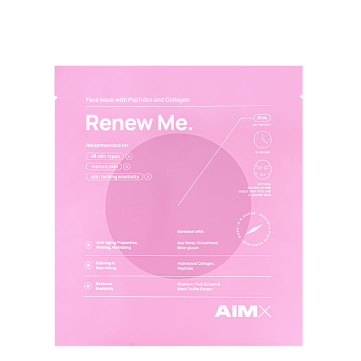 AIMX Renew Me - Collagen Face Mask
