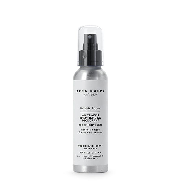 Acca Kappa Natural Deodorant Spray - White Moss 125 ml