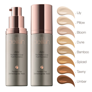 Delilah Alibi Foundation all colours