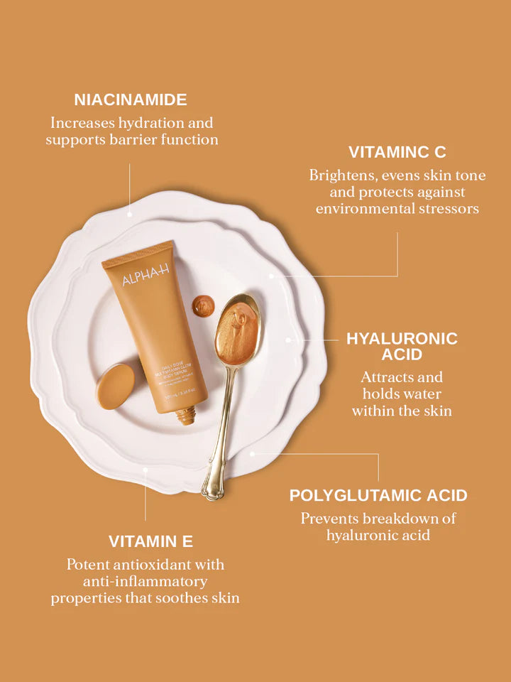 Alpha-H Daily Dose Multi-Vitamin Glow Body Serum ingredienten