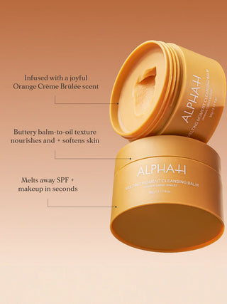 Alpha-H Melting Moment Cleansing Balm Orange Creme Brulee sfeer 1
