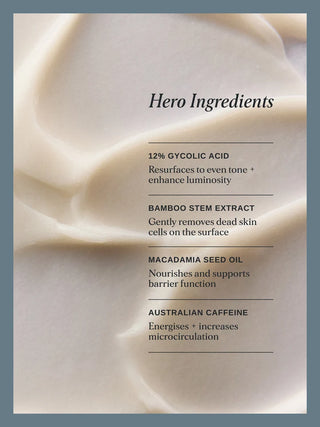 Alpha-H Smoothing AHA Scrub structuur