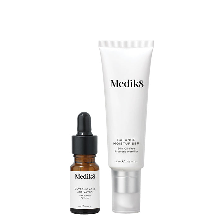 Medik8 Balance Moisturiser & Glycolic Acid Activator