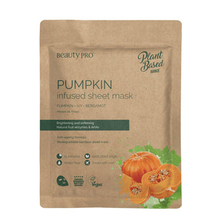 BeautyPro Pumpkin - Infused Sheet Mask - 6 stuks | BeautyPro