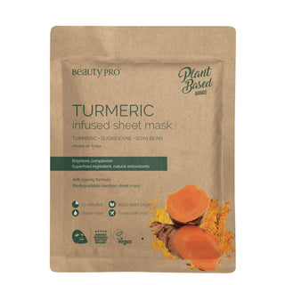 BeautyPro Turmeric - Infused Sheet Mask | BeautyPro