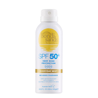 Bondi Sands Everyday Mist Spray SPF50+ Fragrance Free 193 ml