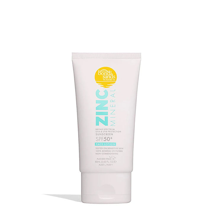 Bondi Sands Sunscreen Face Lotion Zinc Mineral SPF 50+ 60 ml