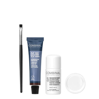 Combinal Wenkbrauw- en wimperverf (mini kit) Bruin 05