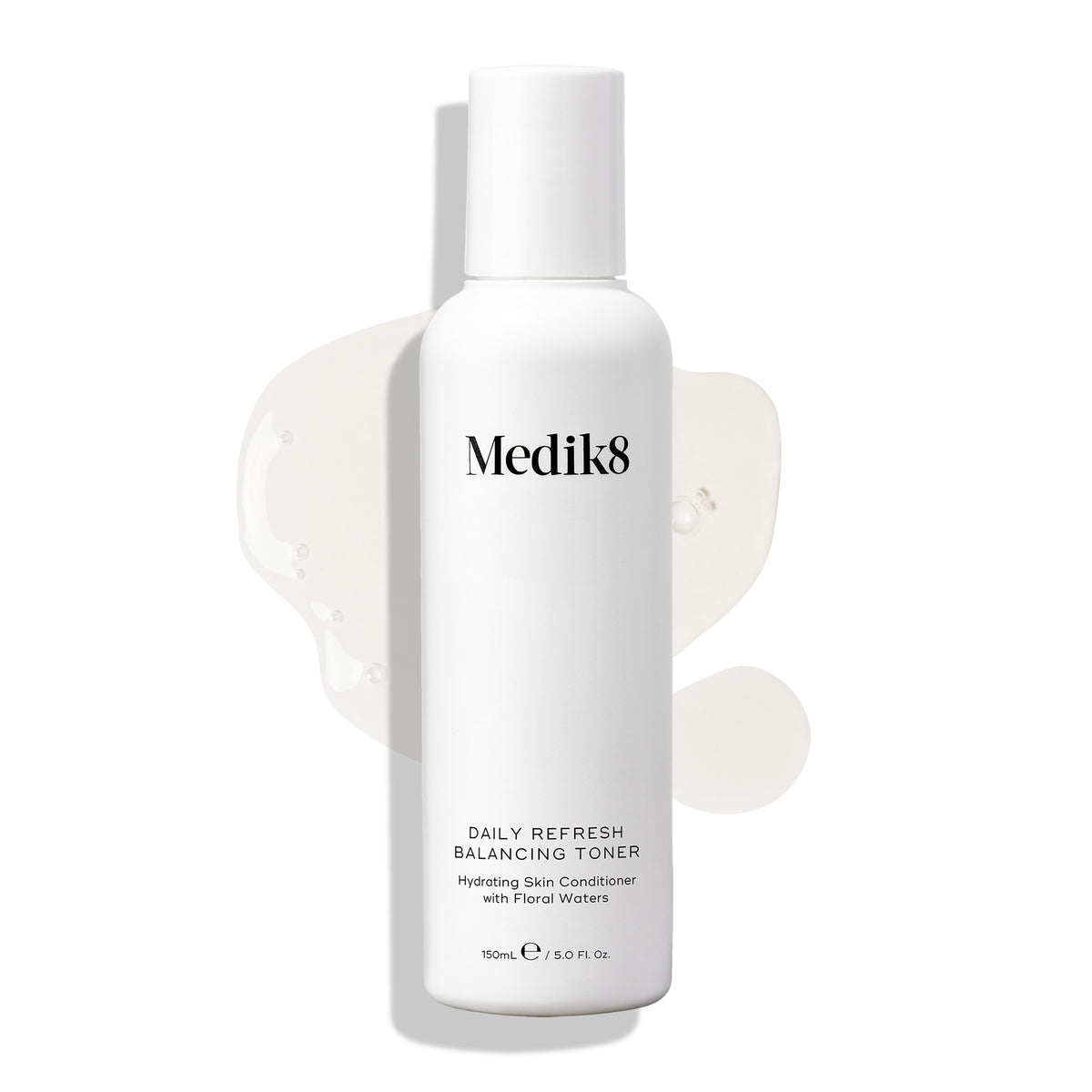 Medik8 Daily Refresh Balancing Toner 150ml met textuur