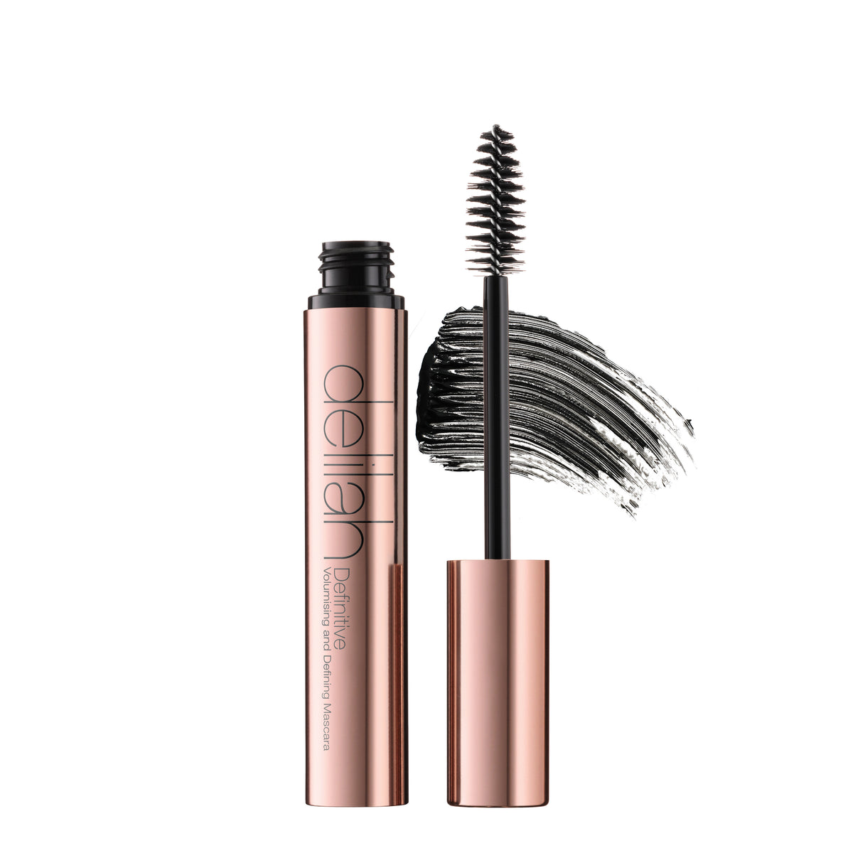 Delilah Definitive Mascara Carbon smudge en flacon