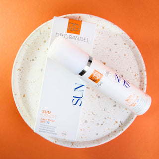 Dr. Grandel SUN Expert Face Fluid SPF 30 structuur