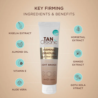 TanOrganic Firming Gradual Selftan Cream  ingredients