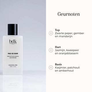 Hair Perfume - Pas Ce Soir geurnoten