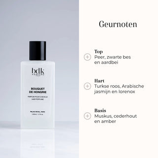 Hair Perfume - Bouquet de Hongrie geurnoten