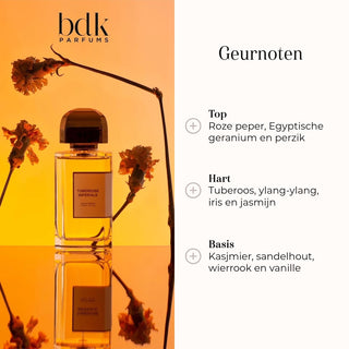 Eau de Parfum - Tubereuse Imperiale geurnoten